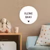 Spreuken - Kleine baas - Quotes Wandcirkel kunststof plaat 5mm dik klein -tsfeer1_kind
