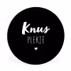 Thuis - Quotes - Knus plekje - Tekst Wandcirkel kunststof plaat 5mm dik klein -3d