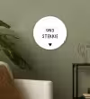 Ons stekkie - Spreuken - Quotes Wandcirkel kunststof plaat 5mm dik klein -sfeer3