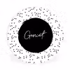 Quotes - Geniet - Zomer - Tekst Wandcirkel kunststof plaat 5mm dik klein -3d