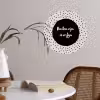 Buiten zijn is zo fijn - Quotes - Buiten - Tekst Wandcirkel behangsticker klein -sfeer3