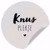 Knus plekje - Quotes - Tekst - Thuis Wandcirkel behangsticker klein -3d