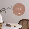 Geniet - Spreuken -Quotes Wandcirkel behangsticker klein -sfeer3