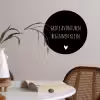 Grote avonturen beginnen klein - Spreuken - Quotes Wandcirkel behangsticker klein -sfeer3