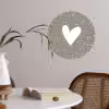 Hart - Design - Liefde Wandcirkel behangsticker klein -sfeer3