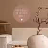 Zing vecht huil bid lach werk en bewonder - Quotes - Spreuken - Ramses Shaffy Wandcirkel behangsticker klein -sfeer1