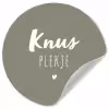 Spreuken - Knus plekje - Tekst - Zomer Wandcirkel behangsticker klein -3d
