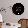 Spreuken - Hakuna matata - Quotes Wandcirkel behangsticker klein -sfeer3