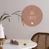Spreuken - Ons stekkie - Quotes Wandcirkel behangsticker klein -sfeer3