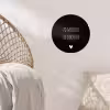 Spreuken - Zo moeder zo dochter - Dochter - Mama - Quotes Wandcirkel behangsticker klein -sfeer4