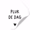 Spreuken - Quotes - Pluk de dag - Carpe diem Wandcirkel behangsticker klein -3d