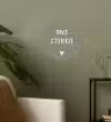 onsstekkie-groen Wandcirkel behangsticker klein -sfeer2