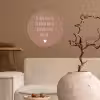 Wat je allemaal met me doet - Quotes - Spreuken Wandcirkel behangsticker klein -sfeer1