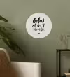 Quotes - Tekst - Geluk zit in 't zonnetje - Zomer Wandcirkel behangsticker klein -sfeer2