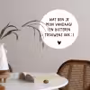 Quotes - Wat ben je mooi vandaag - Spreuken Wandcirkel behangsticker klein -sfeer3