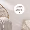 Quotes - Wat ben je mooi vandaag - Spreuken Wandcirkel behangsticker klein -sfeer4