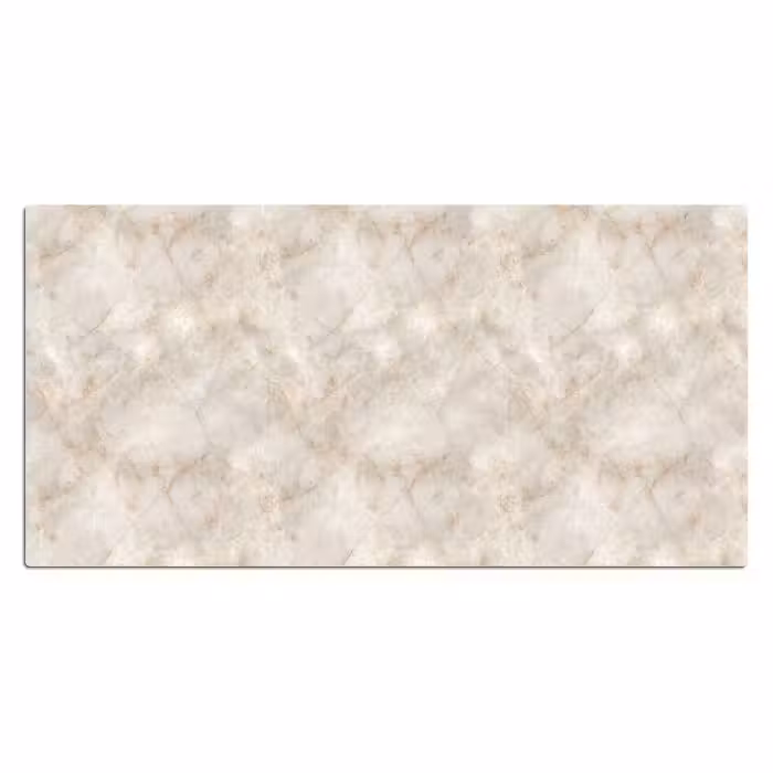Schreibtischunterlage - Hellbeige - goldbraune Adern - Marmor