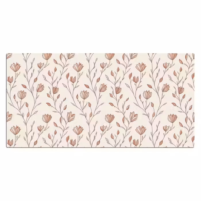 Schreibtischunterlage - Muster - Klassisch - Rosa