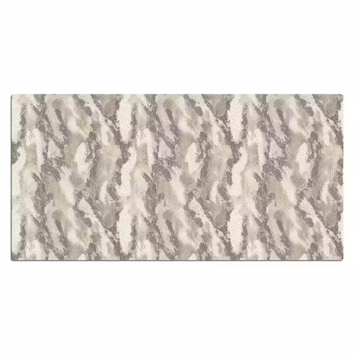 Schreibtischunterlage - Schlange - Muster - Taupe