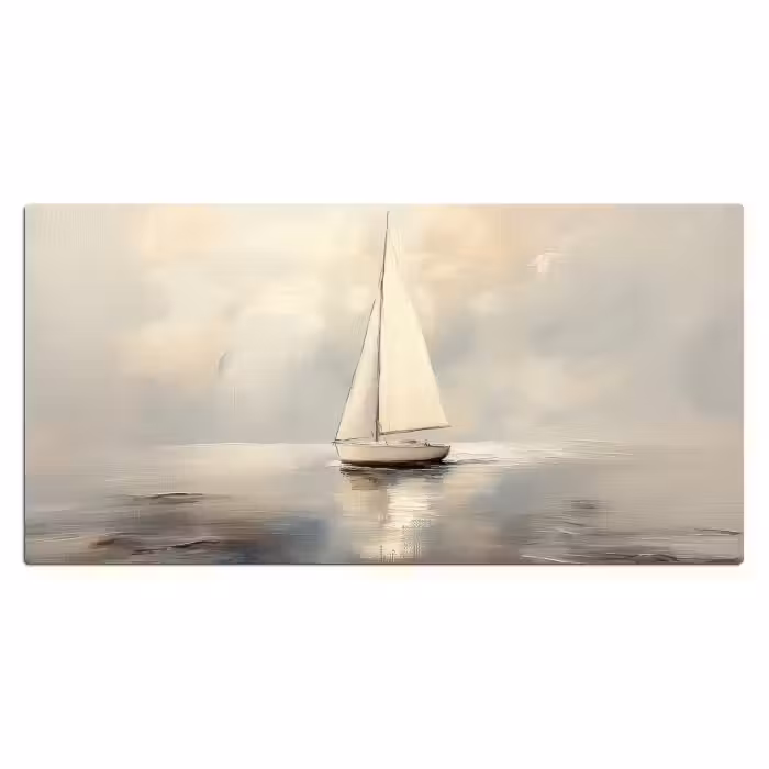 Schreibtischunterlage - Segelschiff - Meer - Bewölkt