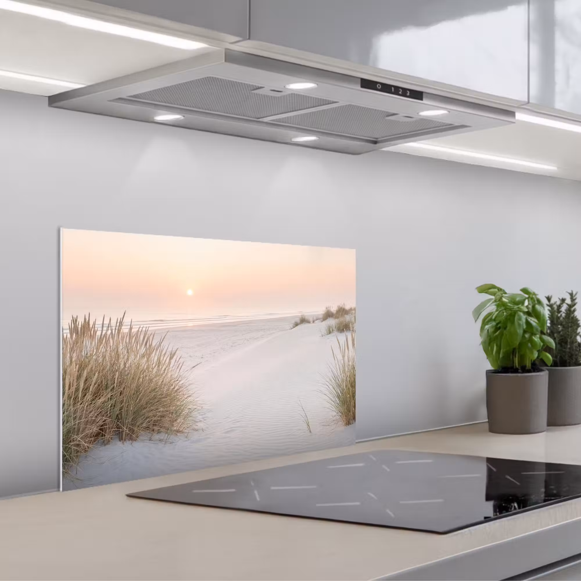 Spritzschutz Küche - Horizont - Dünenlandschaft - Sand