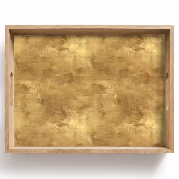 Tablett - Industriell - Textur - Gold
