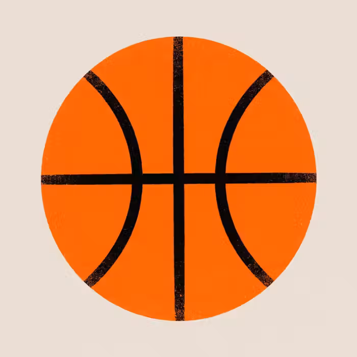 Tapete - Basketball – Ball – Sport – Illustration – Orange