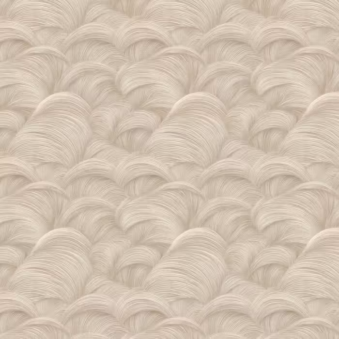 Tapete - Bögen - Muster - Beige