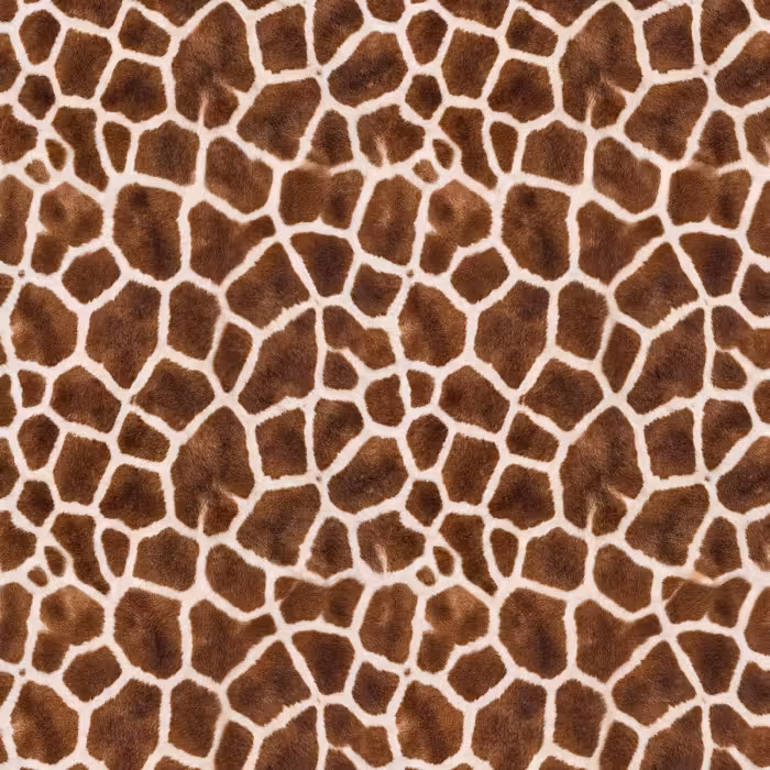 Tapete - Giraffe - Mantel - Klassisch - Braun