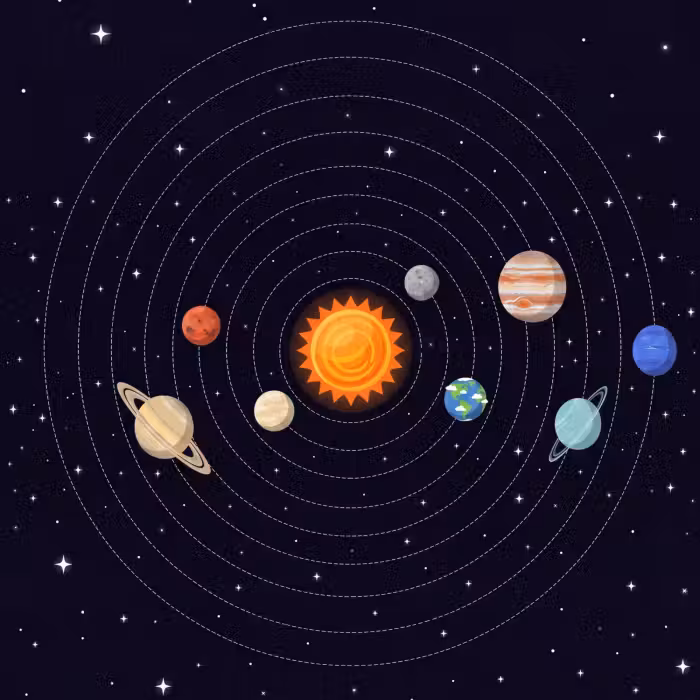 Tapete - Planeten – Sonne – Kosmos