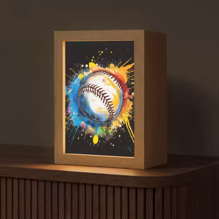 Tischlampe - Graffiti - Sport - Baseball - Baseball