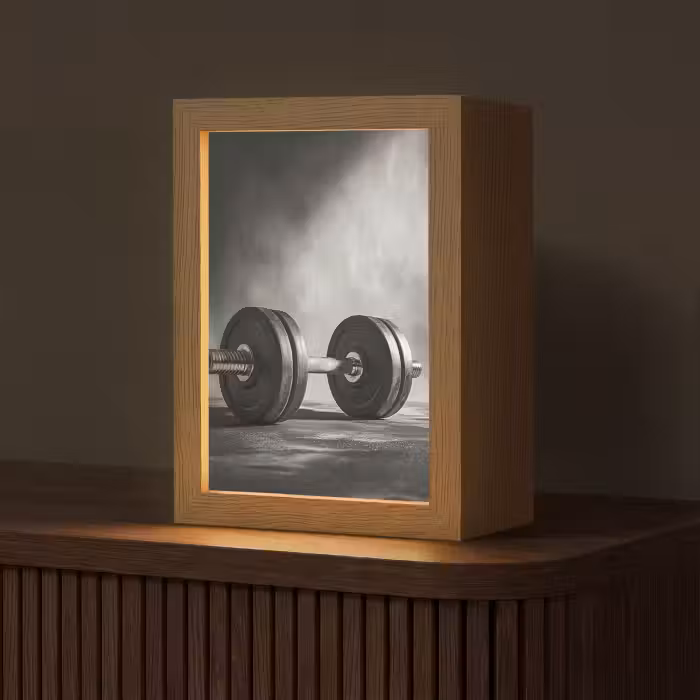 Tischlampe - Halter - Gewichte - Schwarz