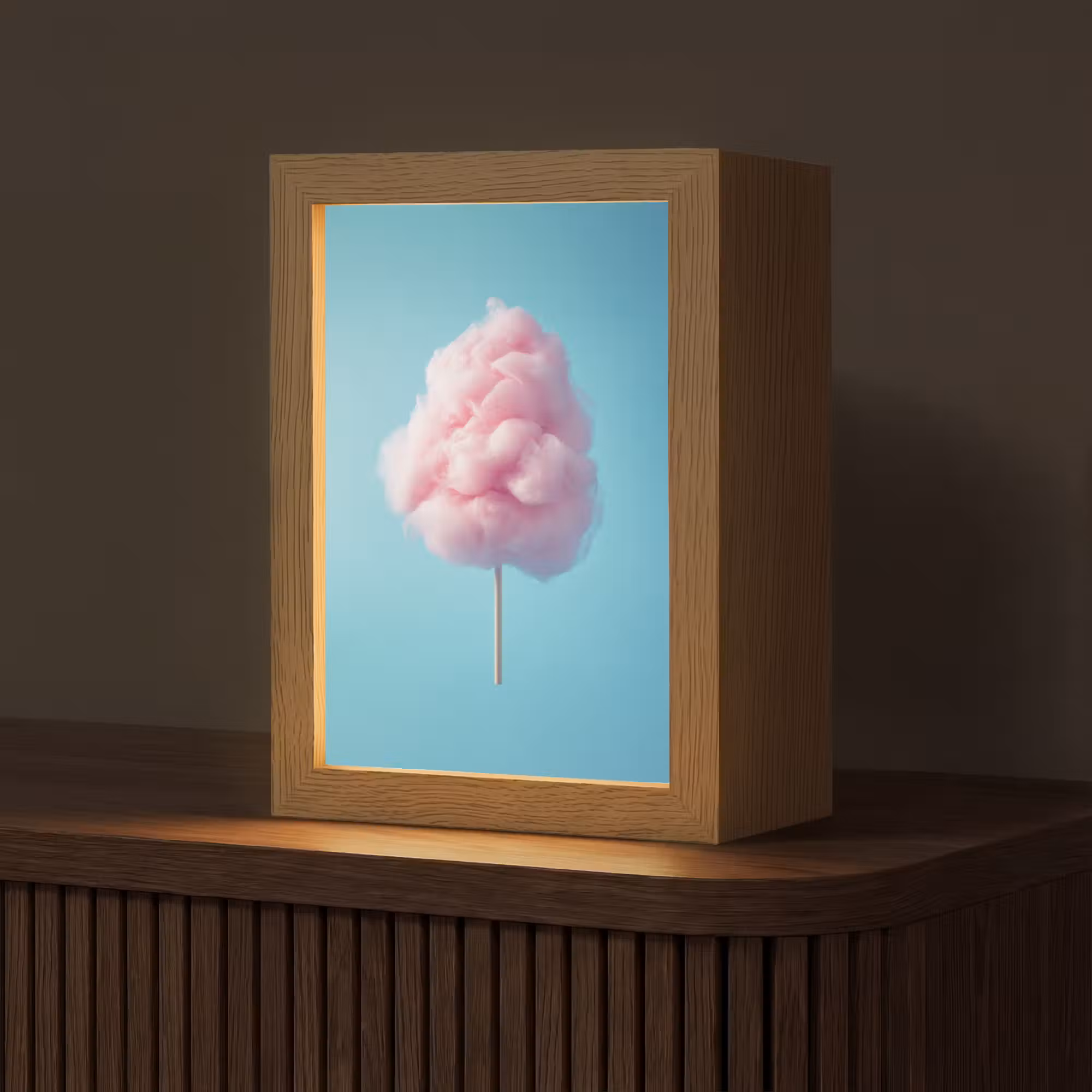 Tischlampe - Zuckerwatte - Süßes - Bonbon