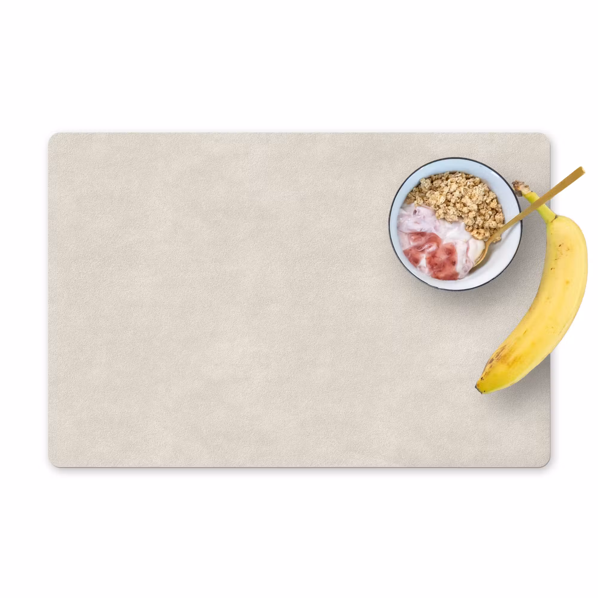 Tischset - 6 Stück - Sandfarben - Modern - Glatt