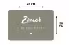 Quotes - Zomer, zon, wijn & kletsen - Tekst - Zomer Placemat vinyl groot -specs