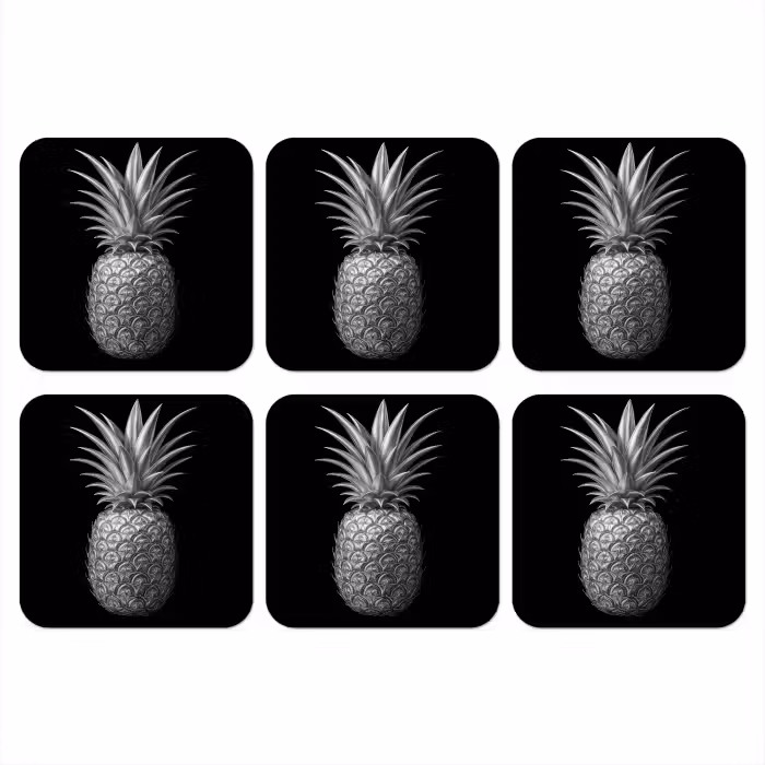 Untersetzer​ - Ananas - Detailliert - Blätter