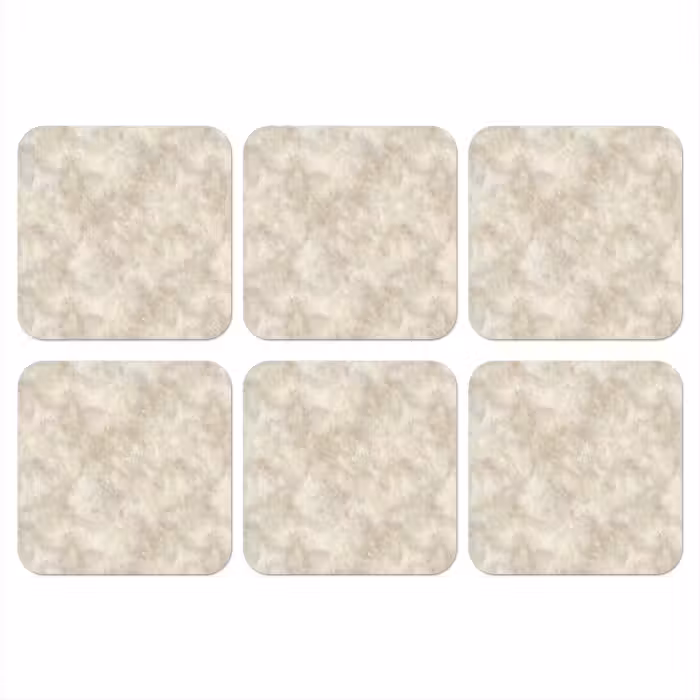 Untersetzer​ - Beige - Reliefstruktur - Naturstein