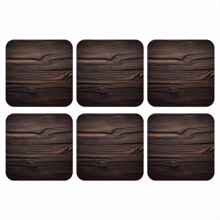 Untersetzer​ - Holz - Launische Maserung