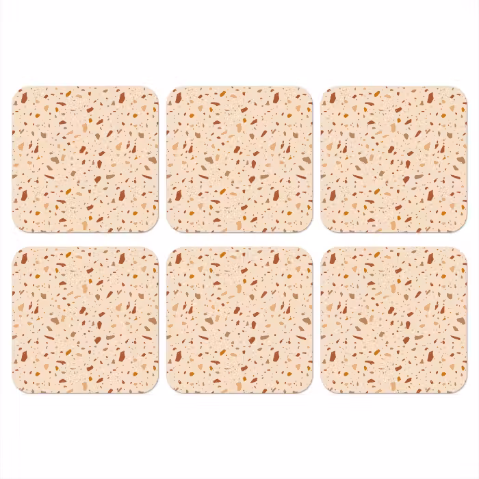 Untersetzer​ - Terrazzo - Muster - Bunt - Stein