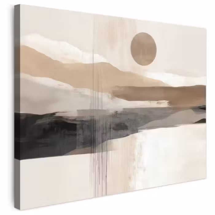 Leinwandbild - Minimalistisch - Landschaft - Dimension