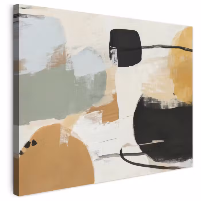 Leinwandbild - Farbe - Abstrakt - Farben
