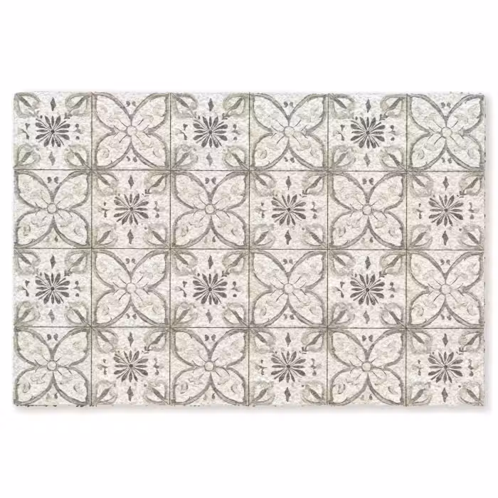 Fußmatte - Antik - Fliese - Beige