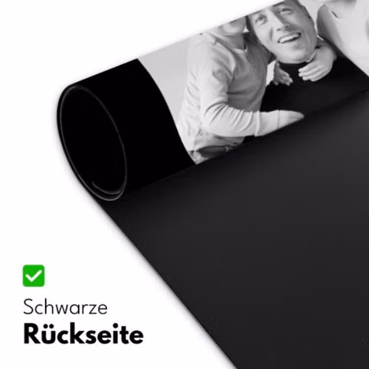 Schreibtischunterlage - Kreise mit schwarzem Hintergrund — 4