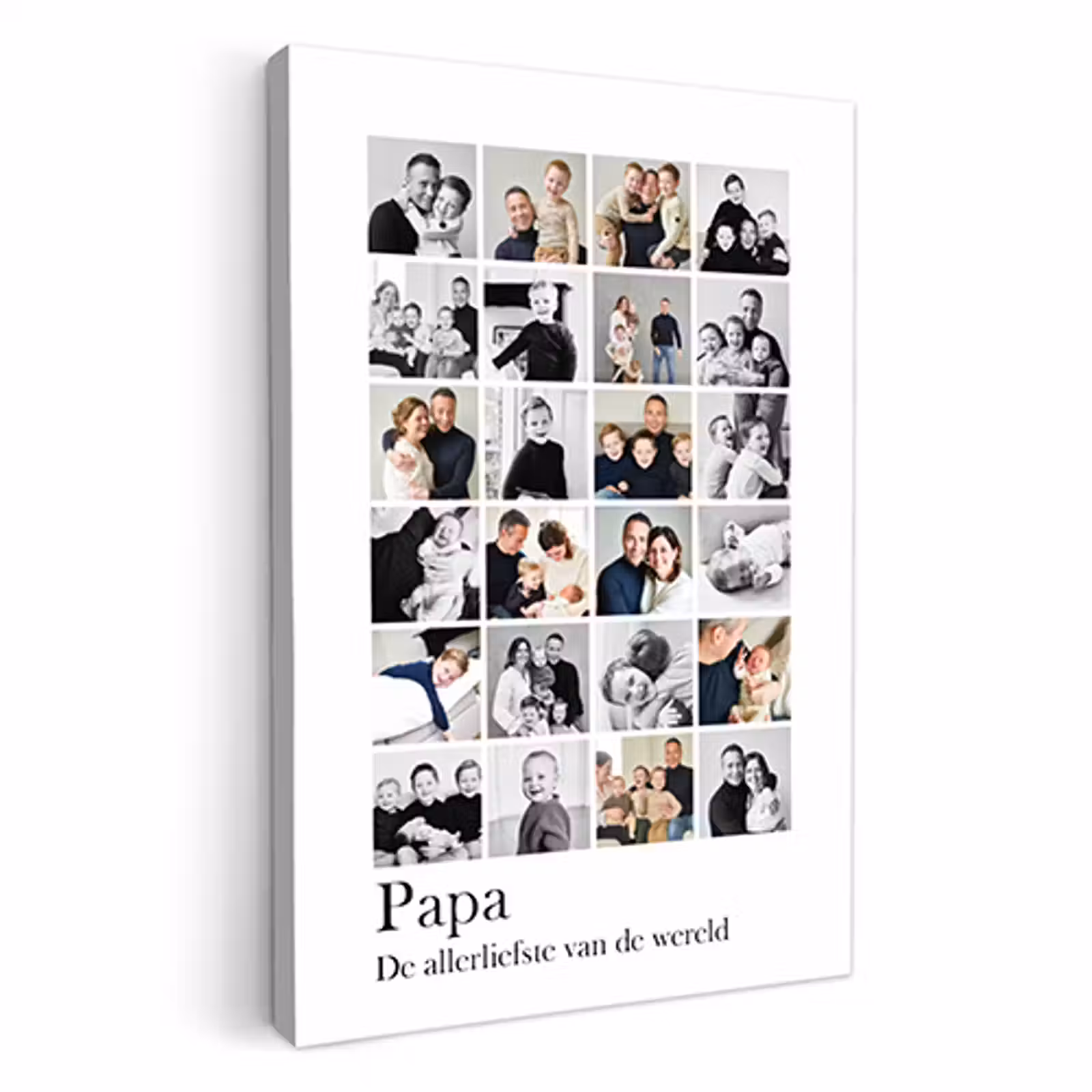 Leinwand - Collage Papa — 1