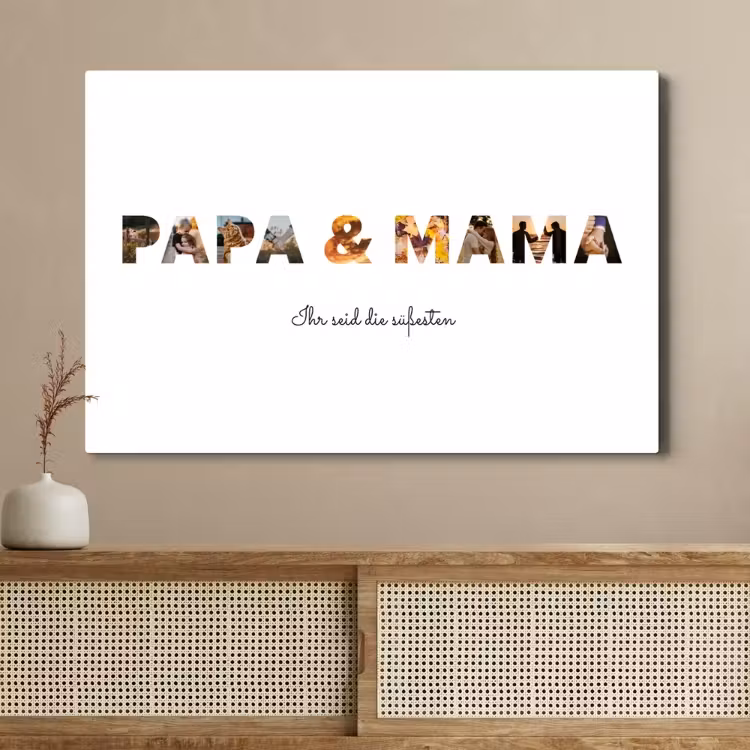 Leinwand - Papa & Mama — 3