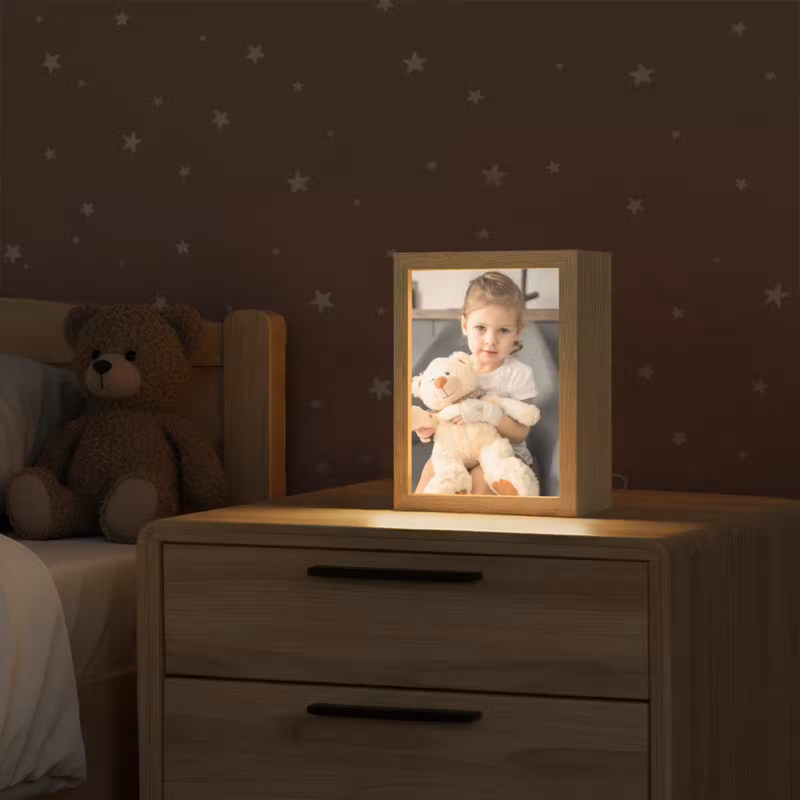 Nachtlicht für Kinder mit Foto — 1