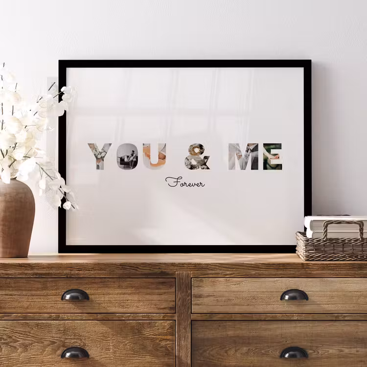 Poster mit Rahmen – You & Me — 5