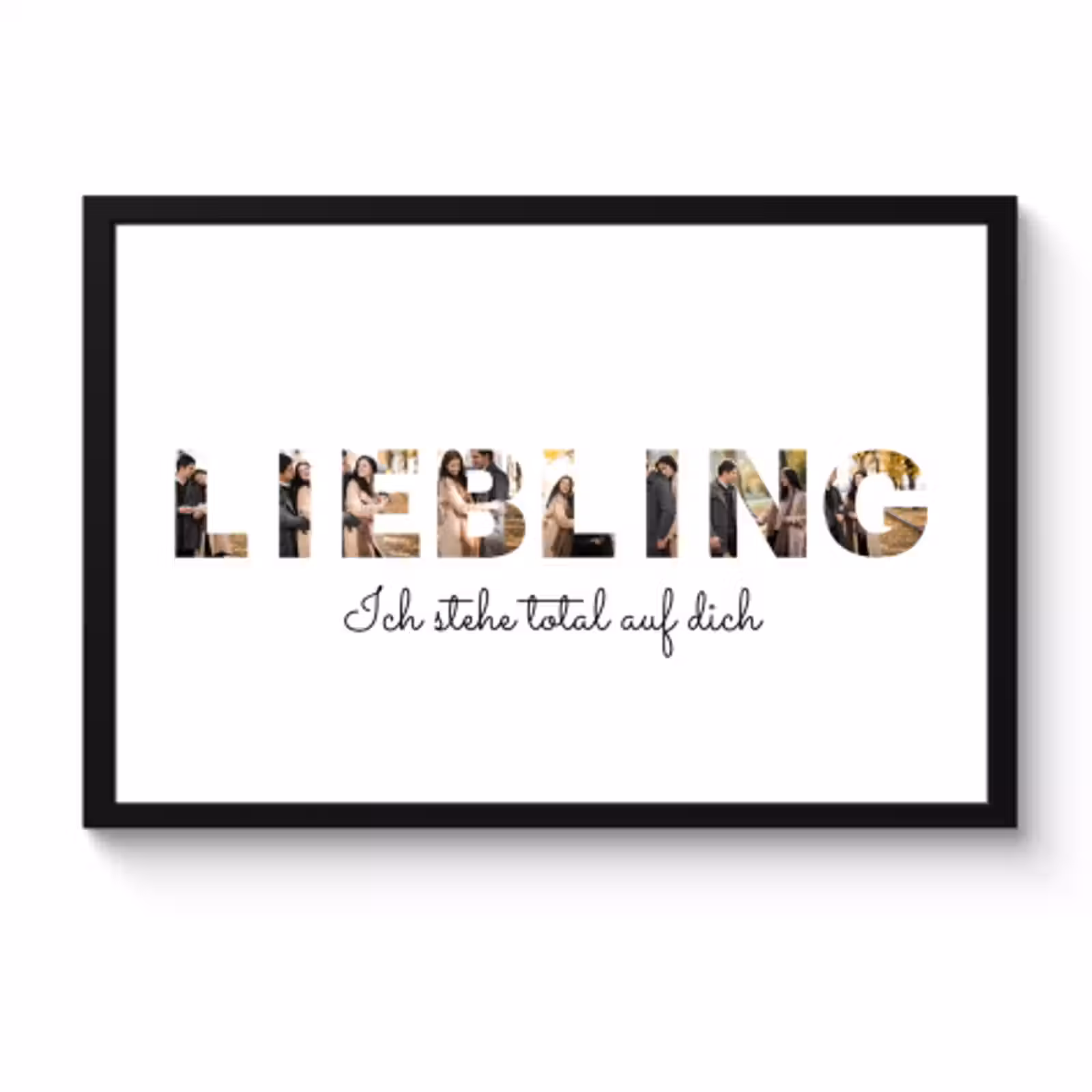 Poster mit Rahmen - Liebling — 1