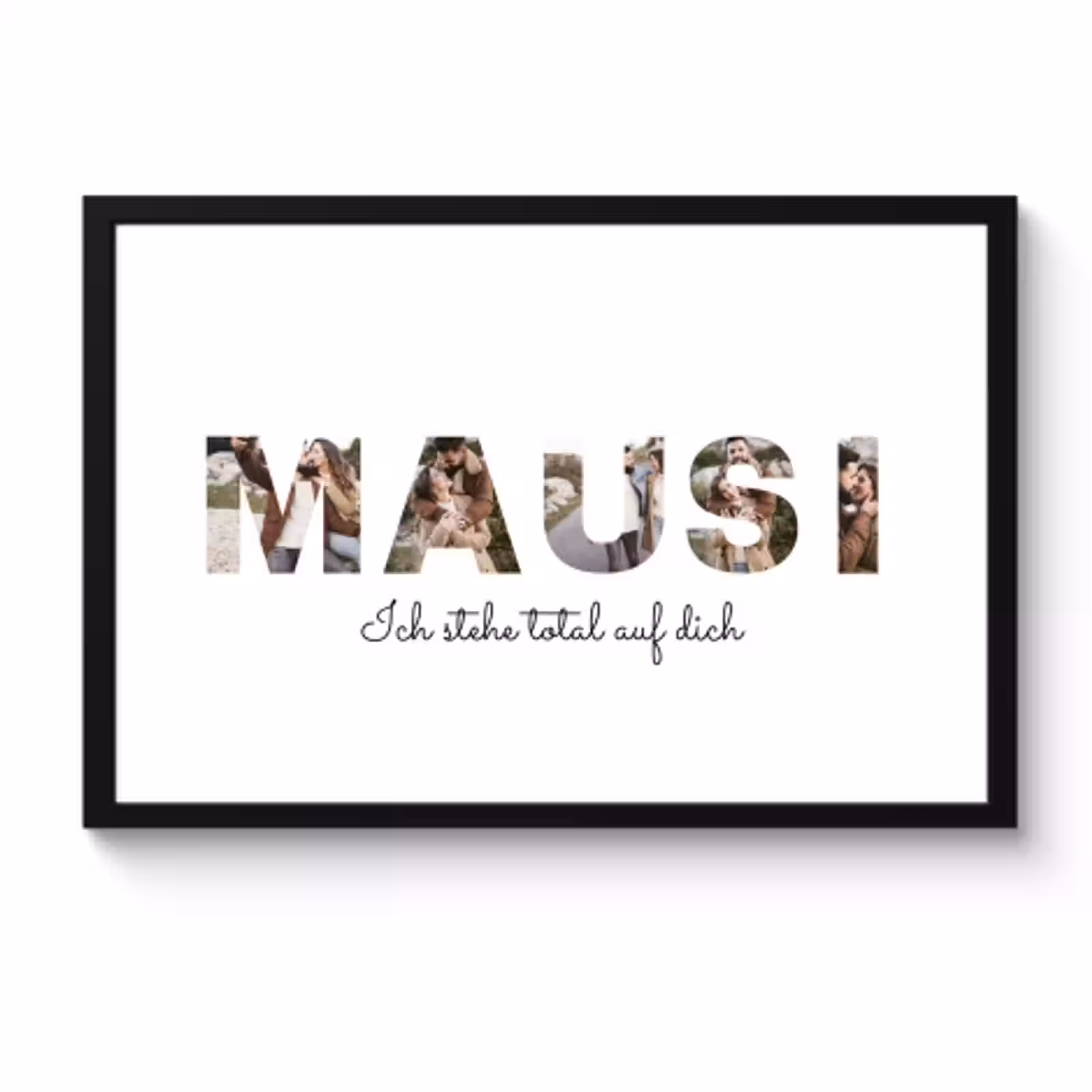 Poster mit Rahmen - Mausi — 1