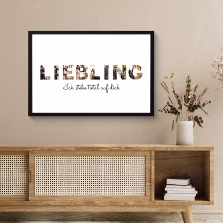 Poster mit Rahmen - Liebling — 4